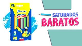 Lapices de Colores Norma 24 Colores Para ilustracion y dibujo