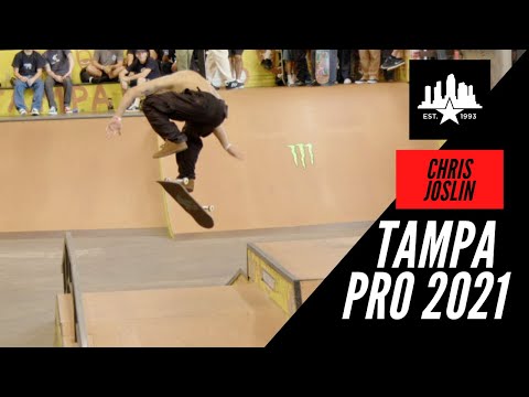 CHRIS JOSLIN INSANE TAMPA PRO 2021 RUN !!!