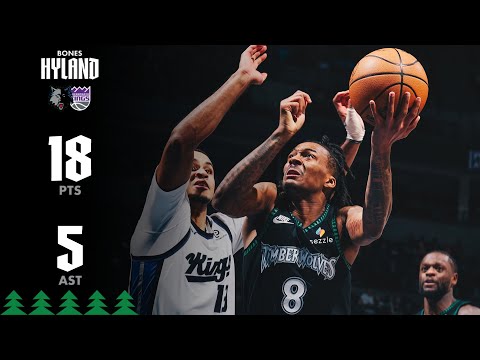 Bones Hyland SEASON-HIGH 18 Points Against Kings | 12.14.25