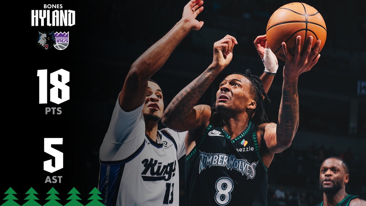 Bones Hyland SEASON-HIGH 18 Points Against Kings | 12.14.25