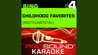 Hey Mr. Knickerbocker (Karaoke Instrumental Track) (In the Style of Children&#39;s Favorites)