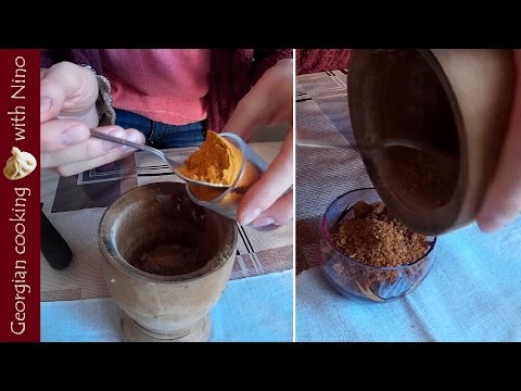Georgian ajika - Dry version