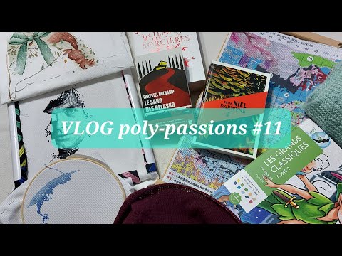 Vlog poly-passions #11 - celle qui a commencé un nouveau projet