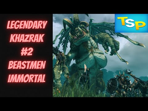 NEW Legendary Khazrak Immortal Campaign #2 (Beastmen) -- Total War: Warhammer III