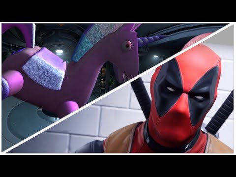 Find Deadpool's Stuffed Unicorn