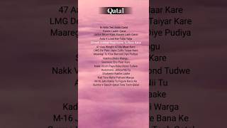 Download lagu Guru Randhawa, Gill Machhrai, and Sanjoy - Qatal (lyrics) #lyrics #aestheic #song #music #fypage mp3