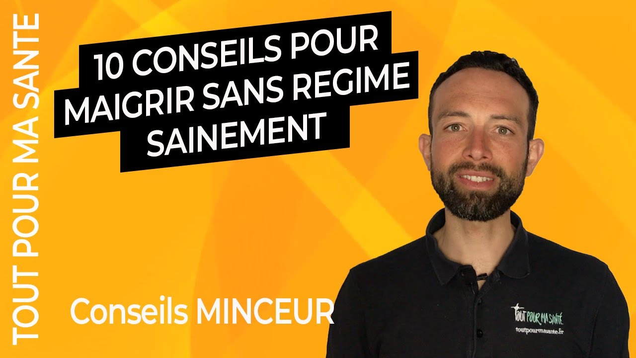 Comment perdre du poids sans régime et sainement ?