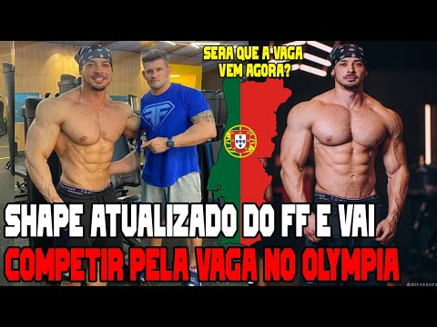 FELIPE FRANCO SHOWS OFF HIS SHAPE AND WILL COMPETE IN PORTUGAL IN 9 WEEKS