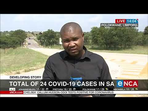 COVID 19 24 confirmed cases in SA