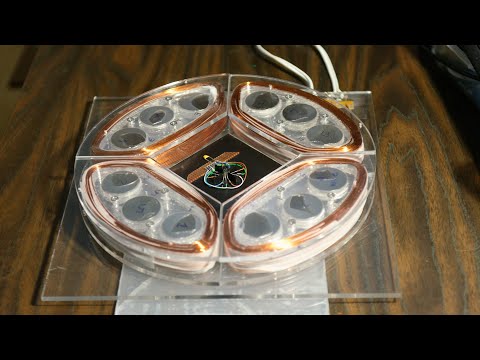 Magnetic levitation – physical construction of scaled up device