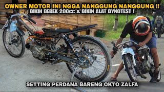Download lagu SETTING PERDANA SLEEP ENGINE 200cc SEKALIAN DYNOTEST!! ANR feat GRT RACING mp3