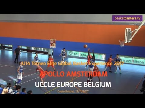 U14M - APOLLO AMSTERDAM vs. UCCLE EUROPE BELGIUM.- Torneo Infantil Global Basket Experience 2017