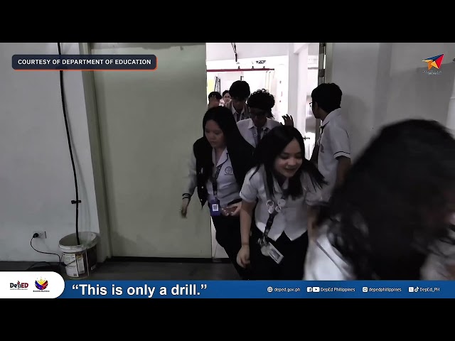 DepEd mounts first active shooter drill
