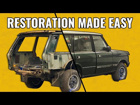 3 TIPS for Easy Restoration - Project Sunny Range Rover Classic