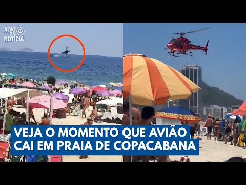 Plane Crashes in Copacabana, Search Lasts for Hours, Pilot Found Dead | News Target