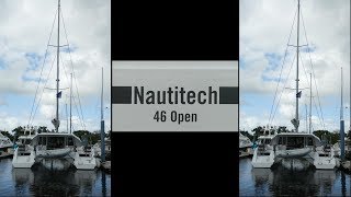 The 2018 Nautitech 46 Open Catamaran is a fast and light sailboat The 2018 Nautitech 46 Open Catamaran is a fast and light sailboat