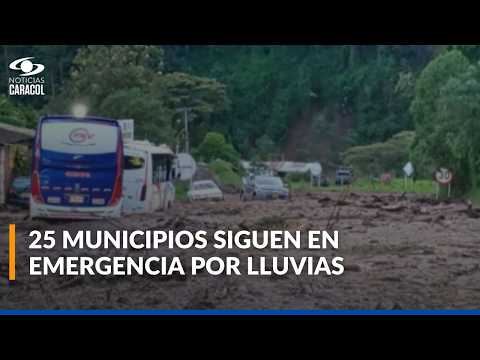 Gobernador de Cundinamarca entregó balance de municipios afectados por lluvias y derrumbes