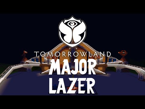 Major Lazer Soundsystem - Tomorrowland Minecraft Edition 2022 Weekend 3 (FAN MADE)