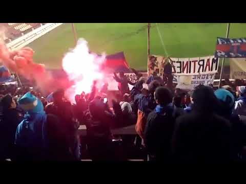 Hinchada de Tigre en Santa Fe por copa argentina vs central Córdoba 2018