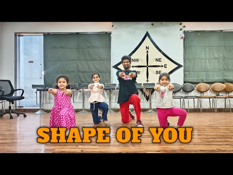Shape of you || kids dance video || easy dance || The Dance Factory