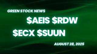 Advanced Energy Industries ($AEIS) | Redwire ($RDW) | ECARX ($ECX) | PowerBank ($SUUN)