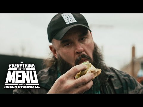 Braun Strowman enjoys a mountain of hot dogs and more: Everything on the Menu