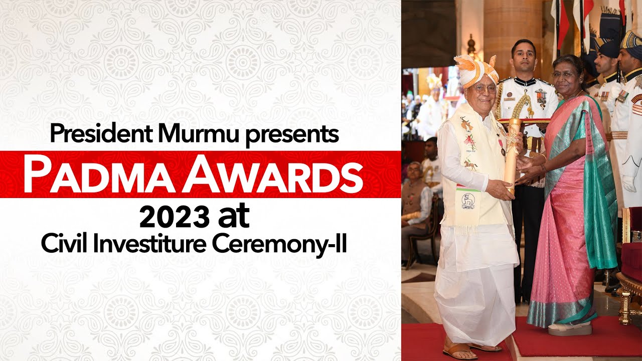 President Murmu presents Padma Awards 2023