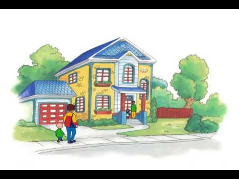 Caillou 309 - Super Caillou! // Trip On The Subway // Caillou's Race // As Good As New // I, Robot