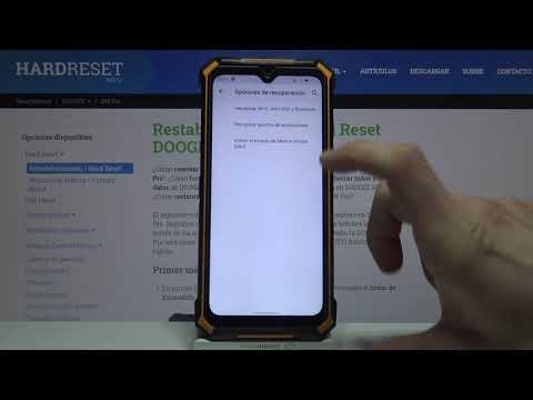 Cómo restablecer ajustes de aplicaciones en DOOGEE S88 Pro