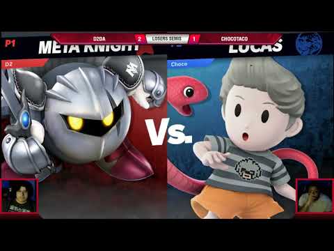 VS Weekly 2/7/19 - Losers Semis - D2da (Meta Knight) vs ChocoTaco (Lucas) - SSBU