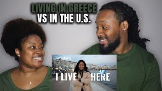 🇬🇷 Much Happier Living In Greece Than In The U.S.? | American Couple Reacts to Greece