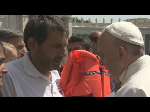 Los “socorristas de Lesbos” que vieron al Papa se desplazan a las costas de Libia