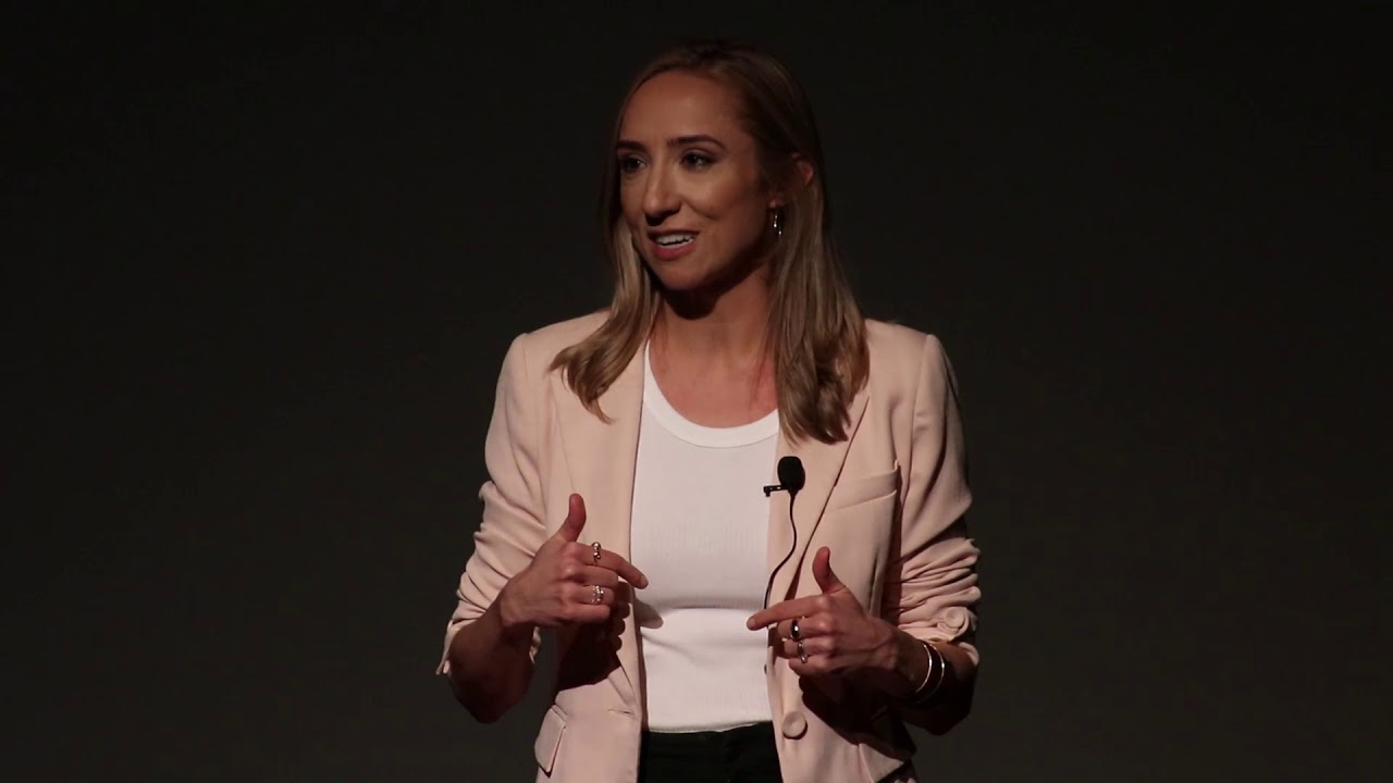 Liz Kimball on stage