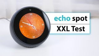 Amazon Echo Spot Test | XXL Review | deutsch