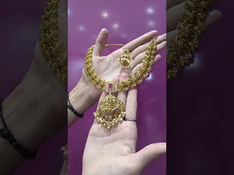 One gram gold jewellery items 😍 😍 2025#beautiful one gram gold jewellery items 😍😍#