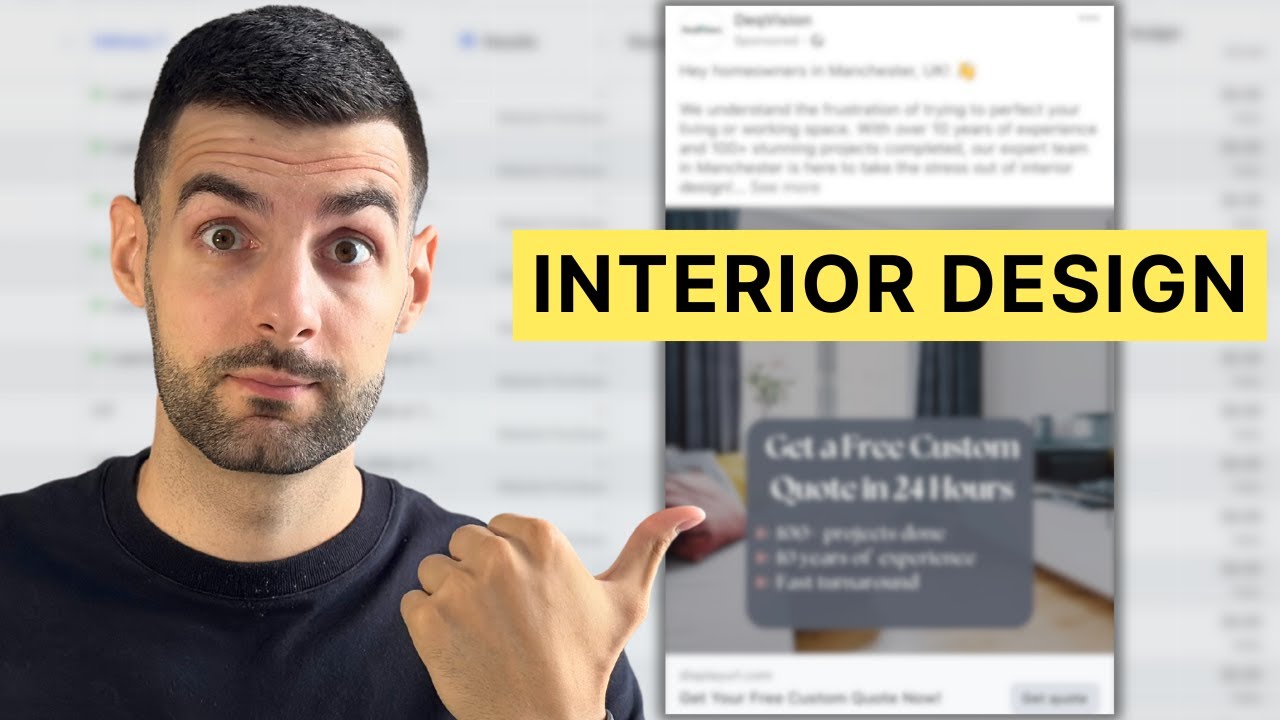 Fully Book YOUR Interior Studio With THIS Facebook Ad