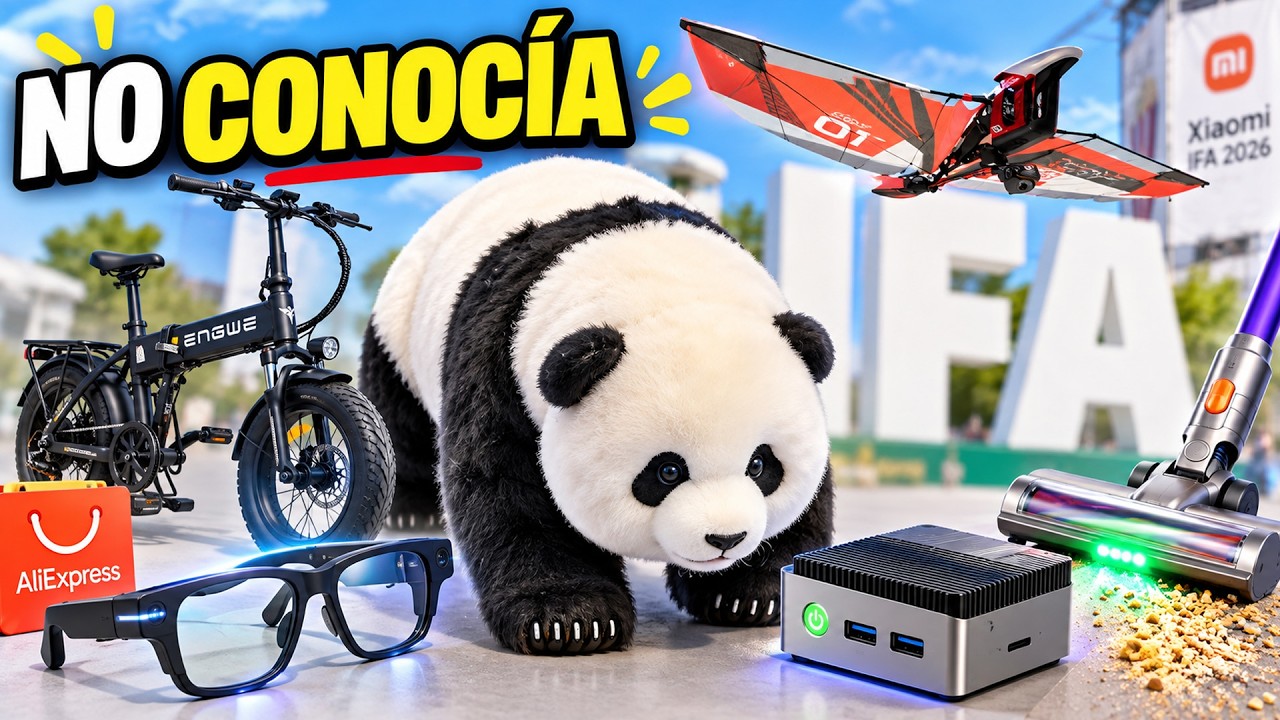Los GADGETS de AliExpress QUE NO CONOCÍA en la IFA 2026
