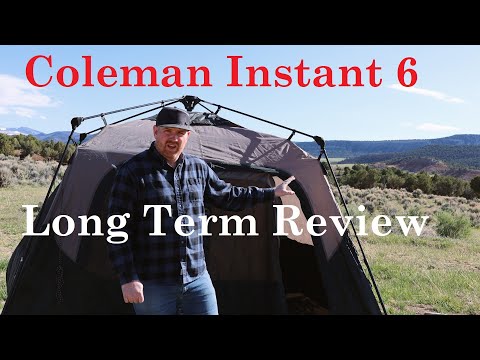 Coleman Instant 6 Person Tent Long Term Review