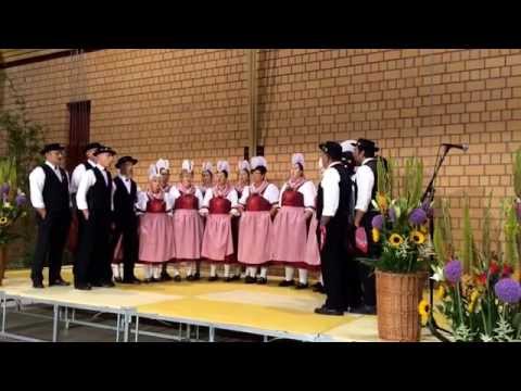 Jodlerchörli Sattel in Davos am Eidg. Jodlerfest 2014