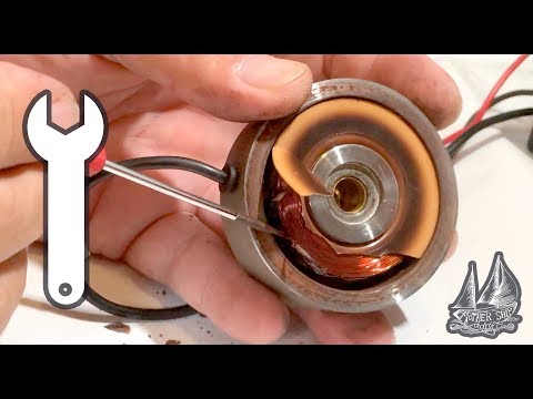 Fixing Raymarine Autohelm Rotary Drive AutoPilot - Replacing a Burnt Out Clutch Switch