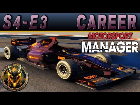 Motorsport Manager PC Career Mode S4E3 - NOT FAST ENOUGH