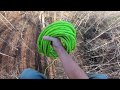 Tree Camping CAMPING OVER 100 FEET UP 4K