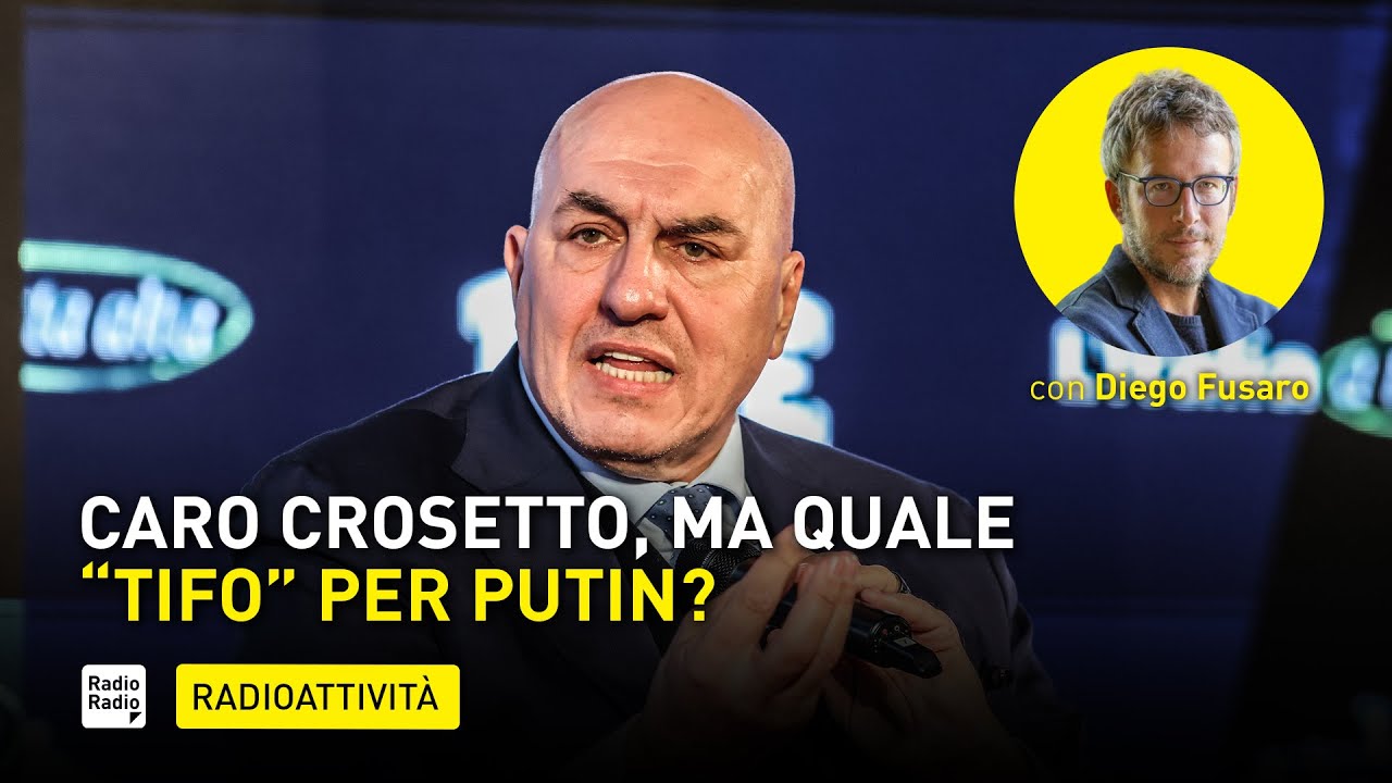 "Non capisco chi tifa per Putin": caro Crosetto, per gli italiani è tutt'altro che tifoseria