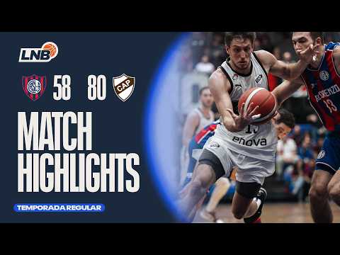 SAN LORENZO vs PLATENSE | Match Highlights