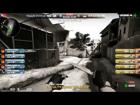 ESEA S13 LAN Playoffs - n!faculty vs. Curse.us de_dust2_se
