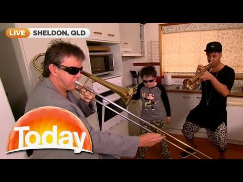 Timmy Trumpet joins Oven Boy for a TODAY Show jam | TODAY Show Australia