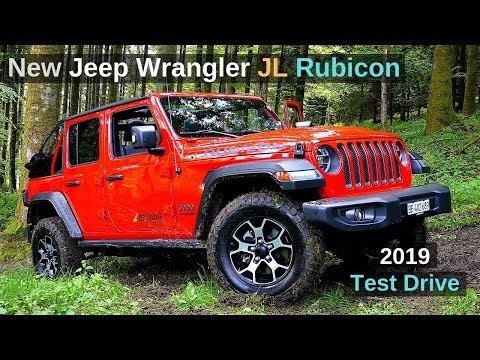 Neue Jeep Wrangler JL Rubicon 2019 Review and Test Drive plus Off Road German Version