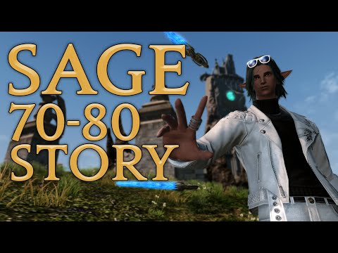 Eji Reacts to FFXIV: Sage Story Quests 70 - 80 COMPLETE Playthrough!