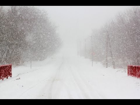 Intenzív havazás Somogyban.2015.febr.06.