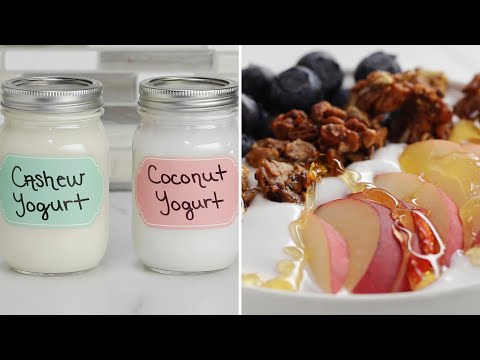 Dairy-Free Yogurt 2 Ways